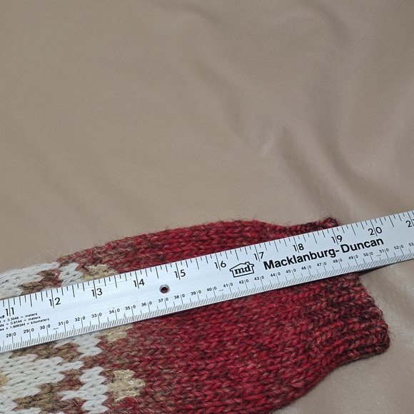 NWT Elsamanda Sweater Sz L Alpaca Wool Blend Boucle Aztec Fairisle Made in Italy - Picture 14 of 14